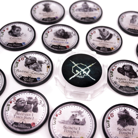 40 Days in Daelore: Additional Baddies & Encounters for Too Many Bones