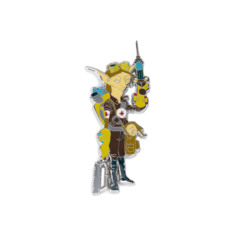 Too Many Bones Enamel Pin (Patches)