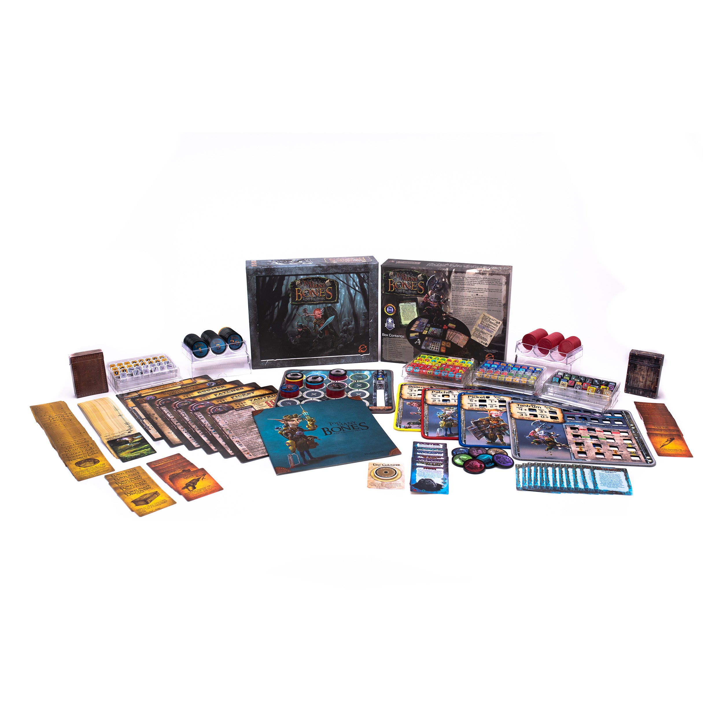 Too Many Bones: A Dice Builder RPG