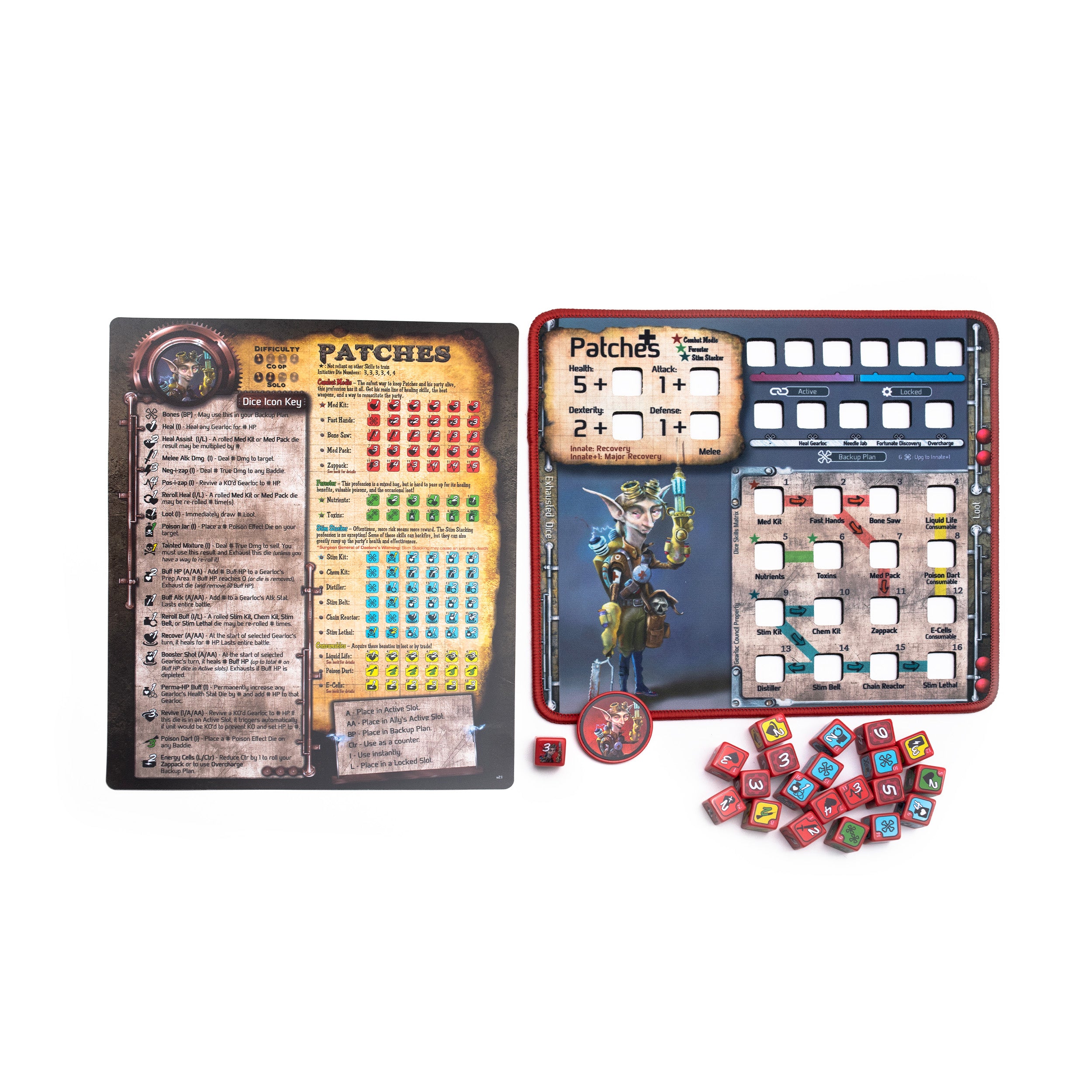 Too Many Bones: A Dice Builder RPG