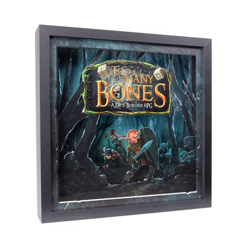 Too Many Bones Collectible Shadow Box