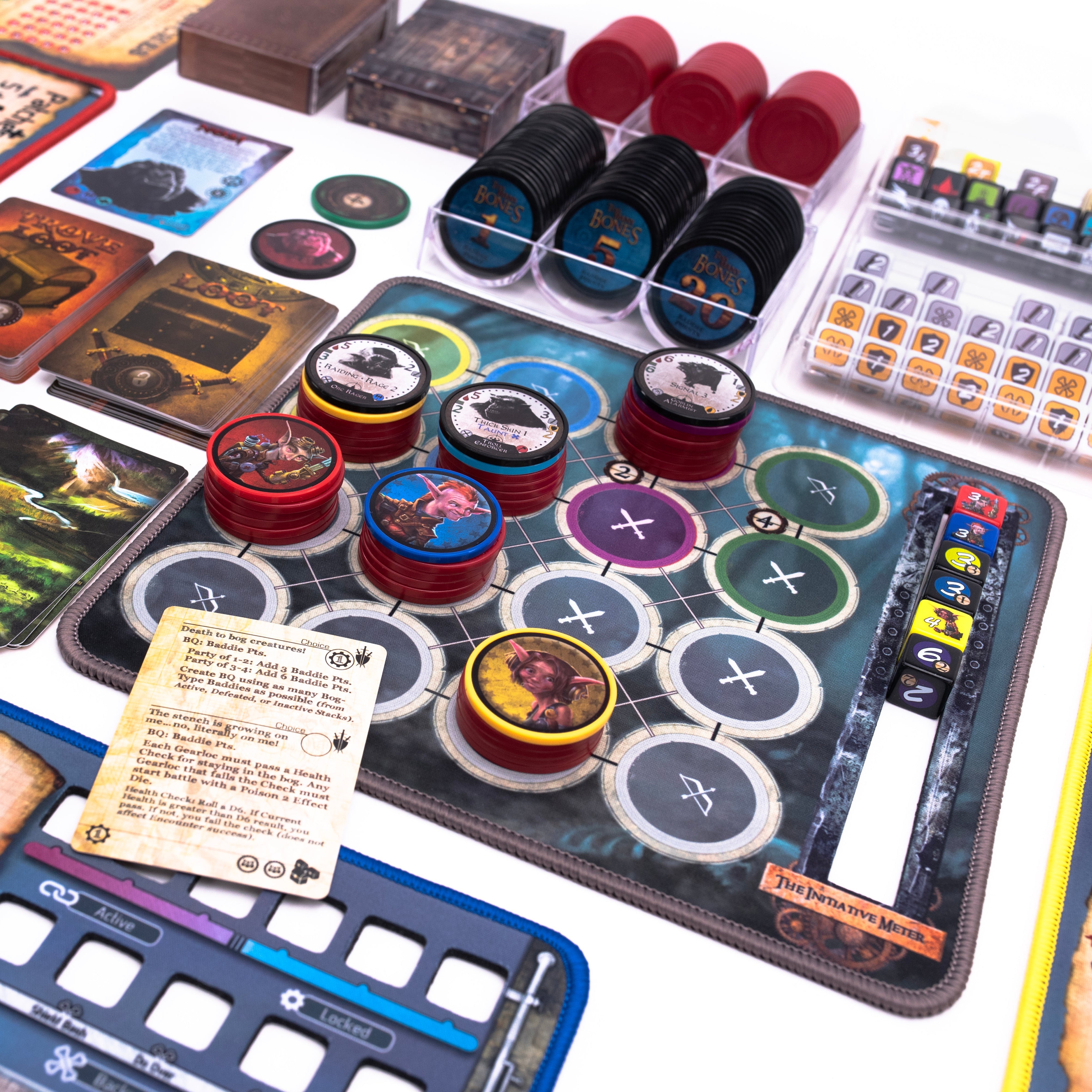 Too Many Bones: A Dice Builder RPG