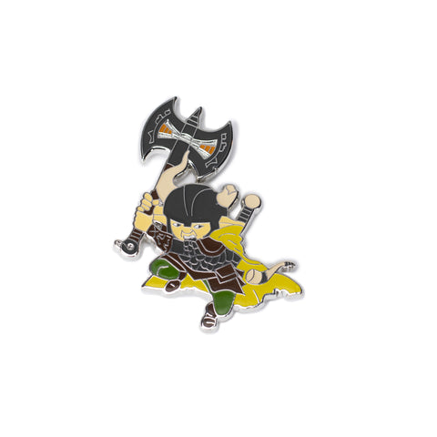 Too Many Bones Enamel Pin (Tantrum)