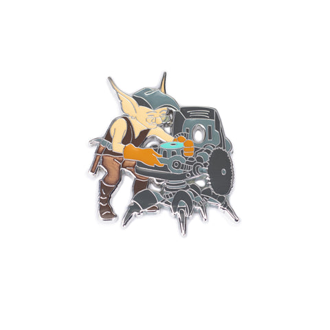 Too Many Bones Enamel Pin (Tink)